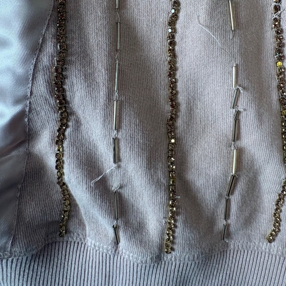 Anthropologie Pilcro Lace Up Side Chain Detail Sweatshirt - Picture 5 of 7